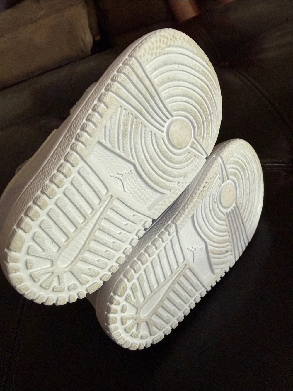 Nike Kids White Low-Top Sneakers